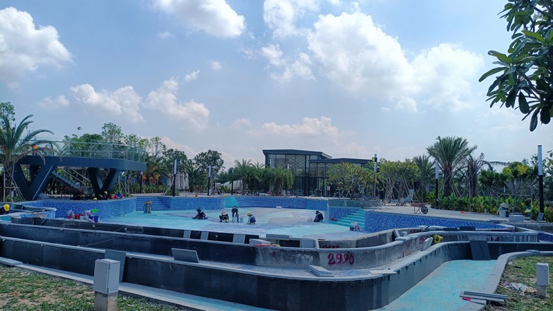 Hoàn thiện hệ thống lọc hồ bơi khu dân cư Long Tân, Long Hội, Đồng Nai