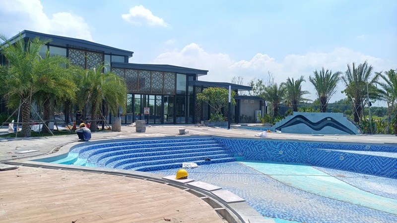 Hoàn thiện hệ thống lọc hồ bơi khu dân cư Long Tân, Long Hội, Đồng Nai