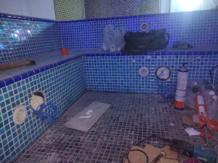 Công trình bể Massage tại Tân Phú