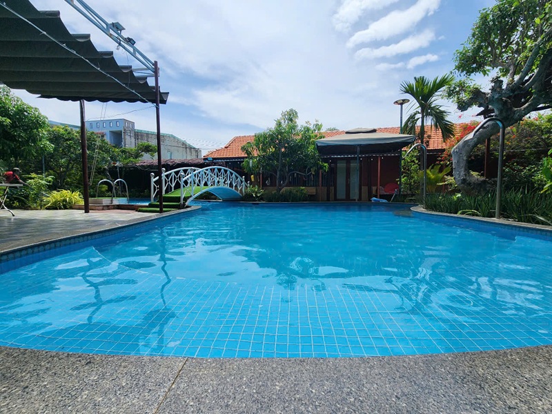 Lắp đặt bộ điện phân muối cho hồ bơi chú Sơn tại Vũng Tàu