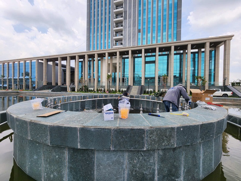 Công Trình Đài Phun Nước Công An Đồng Nai