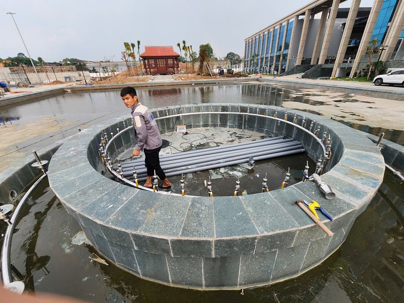 Công Trình Đài Phun Nước Công An Đồng Nai