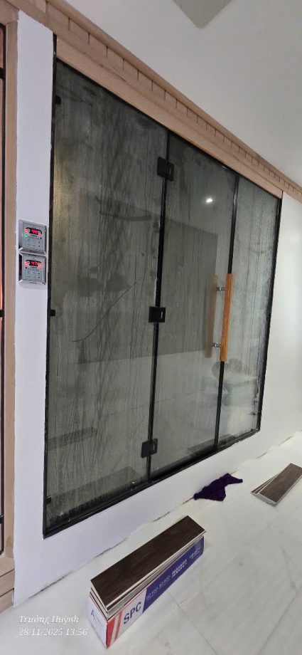 Công trình phòng xông hơi tại Cung Trầm Massage