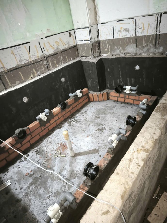 Công Trình Bể Sục Tại Masasge Ozawa Gò Vấp
