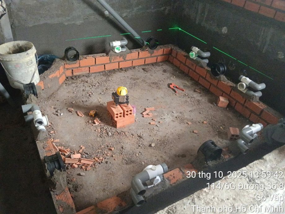 Công Trình Bể Sục Tại Masasge Ozawa Gò Vấp