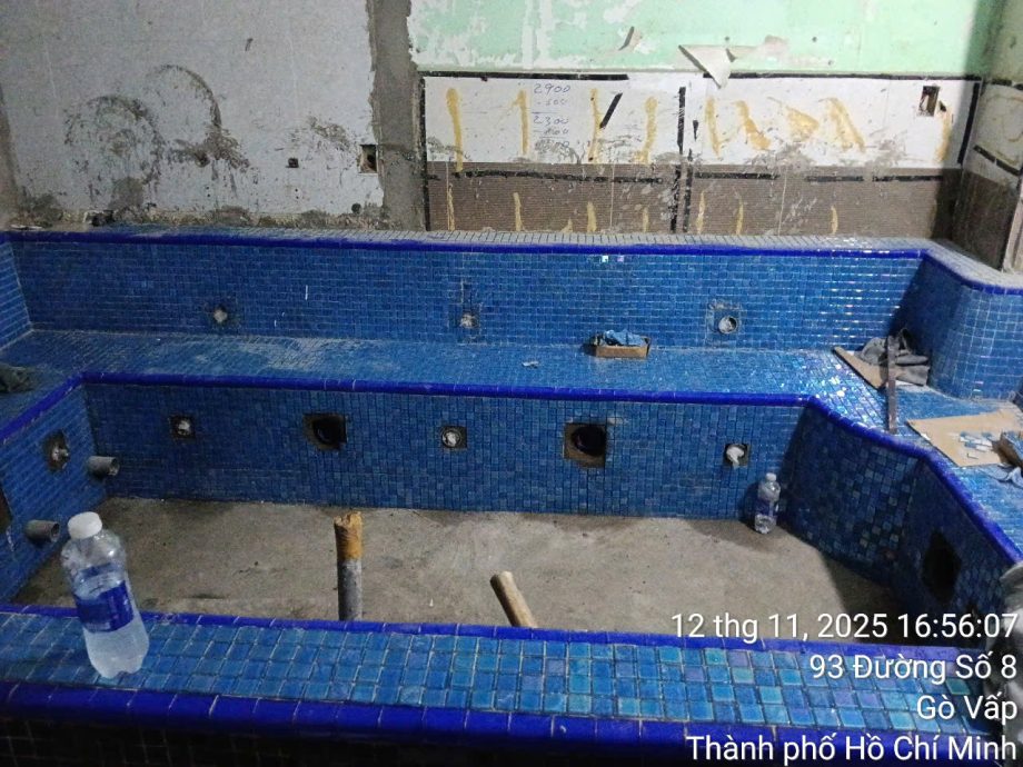 Công Trình Bể Sục Tại Masasge Ozawa Gò Vấp