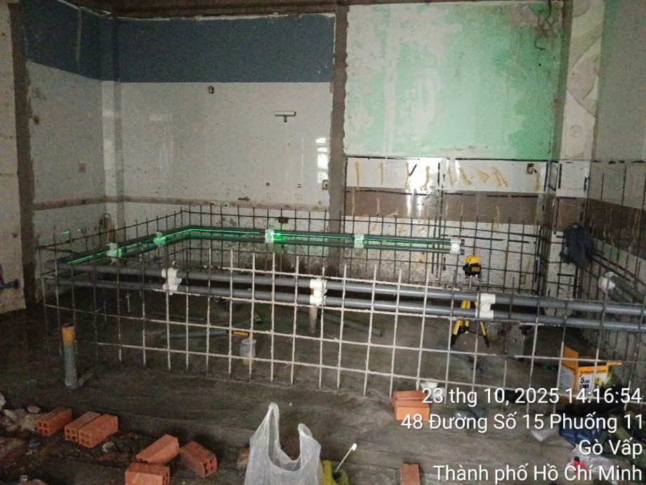 Công Trình Bể Sục Tại Masasge Ozawa Gò Vấp