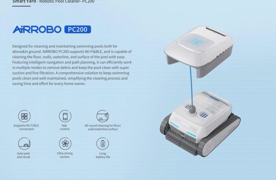Robot vệ sinh hồ bơi AIR ROBO PC200