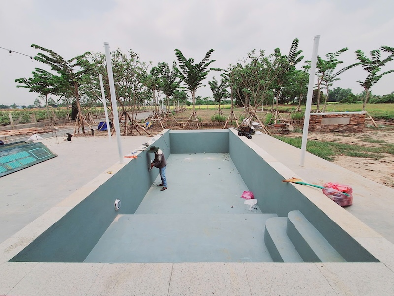Hồ bơi Homestay Vườn Mai tại Tây Ninh