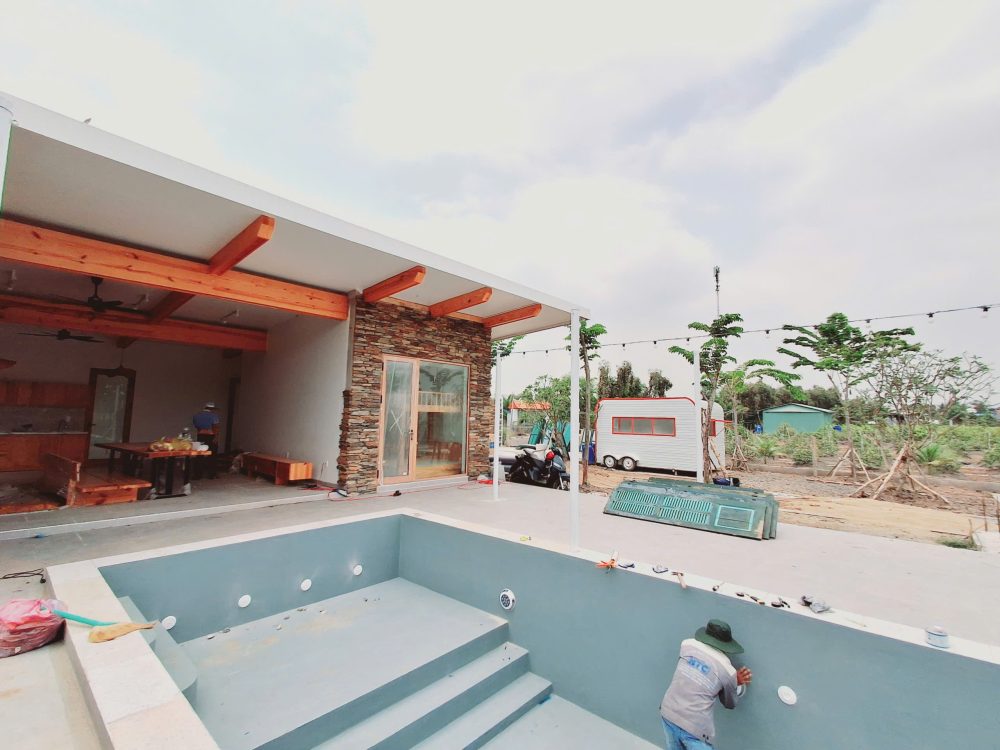 Hồ bơi Homestay Vườn Mai tại Tây Ninh