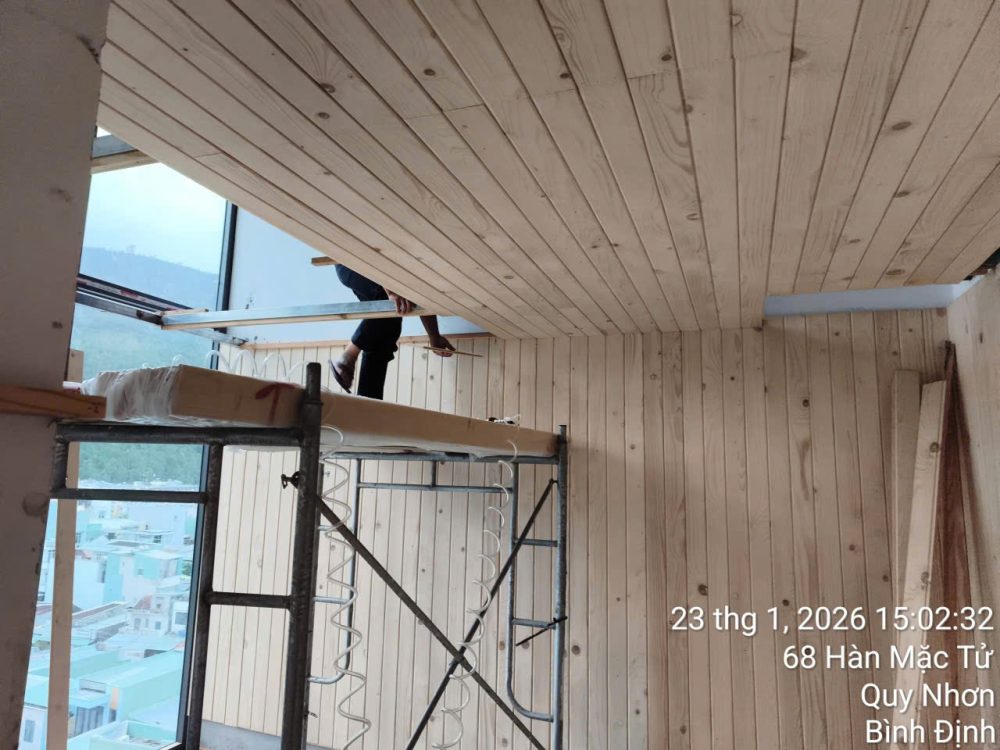 Thi công phòng Sauna và Steam tại Binh đoàn 15