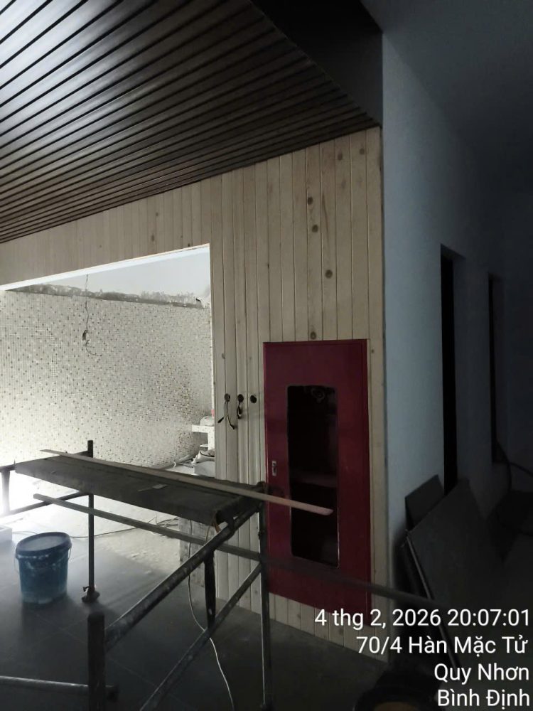 Thi công phòng Sauna và Steam tại Binh đoàn 15