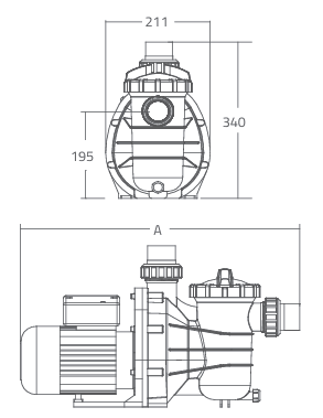 Máy bơm hồ bơi Emaux SS Series