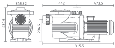 Máy bơm hồ bơi Emaux UPH Series