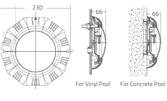 Đèn hồ bơi Emaux TP100 series