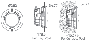 Đèn hồ bơi Emaux NP300 series