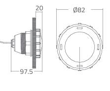 Đèn hồ bơi Emaux P50 series