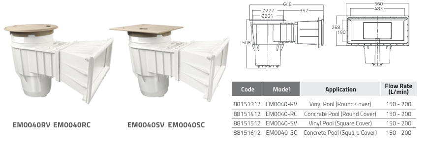 Skimmer EM0040