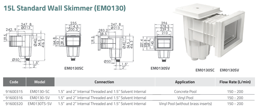 Skimmer EM0130