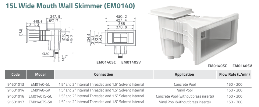 Skimmer EM0140