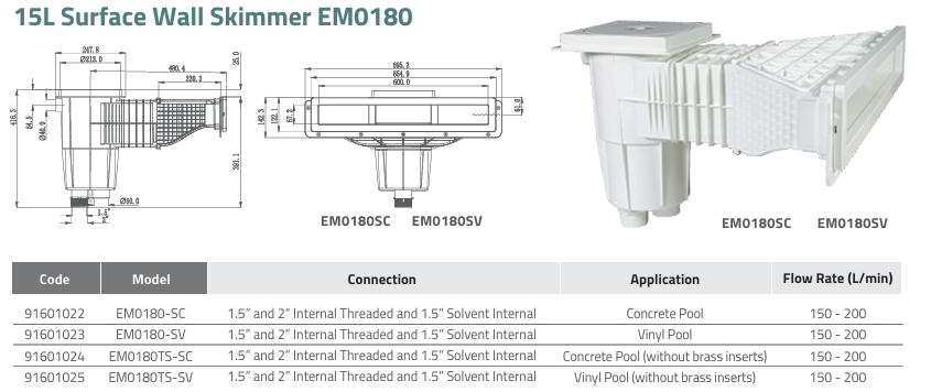 Skimmer EM0180