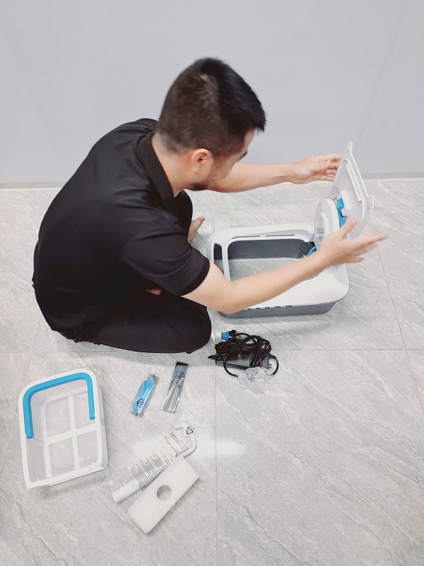 Robot vệ sinh hồ bơi Airrobo