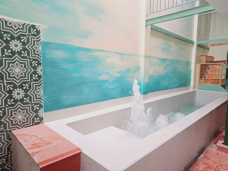 Vận hành hồ bơi nhà chị Hạnh tại TP Phan Thiết